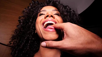 HOT Brazilian babe fucked in all 3 holes