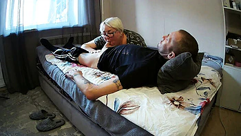 Mom Swallows Every Last Drop of Cum - Deep Throat Blowjob & Sperm Swallowing