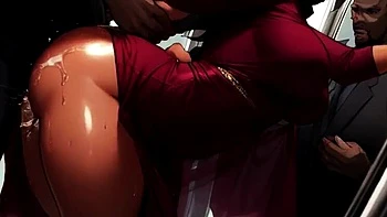 Somali MILF Big Ass & Hijab Muslim Women Blowjob Eid Hentai Cartoon