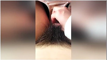 A Japanese Amateur Who Just Strokes The Pussy Hair.do You Like Hairy Girl? [homemade]