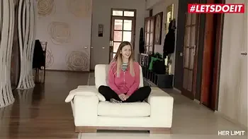 HER LIMIT - #Stella Cox #Mike Chapman #Tony Brooklyn - NYMHO TEEN TRIES TWO HUGE COCKS IN CRAZY THREESOME SESSION