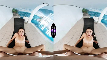 Glam Vixi Rafi rides cock in stunning vr quality