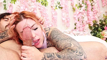 Pink Room Ep.7: Pandora Skye Rims, Chugs Piss &Amp; Earns A Pussy, Throat & Anal Pounding