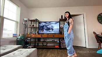 Pov - Fucking My Stepsister's Fat Ass - Gape And Anal Creampie! Steve Rickz And Ava Damore