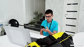 Jordi Gets Caught Jerking Off His Fat Cock To Milf Zlata Shines Nudes - Jordi Polla