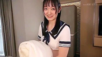 With her hands tied, he makes her give him a blowjob and then cums on her face.