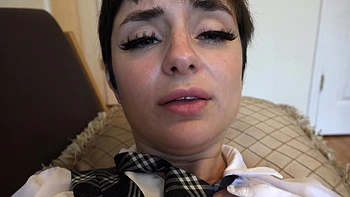 Homemade amateur video of short hair Stevie Moon getting fucked