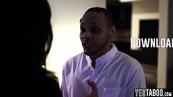 Nicole Kitt - Petite Ebony Stepmom Dominates Big Black Dick Husband