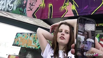 First Anal Sex For German Skylar Lovely At Pick Up Casting In Berlin