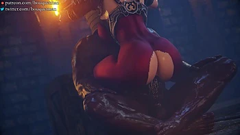 Taki taking bbc soul calibur