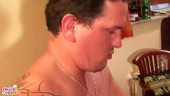 Pregnant Bitch Warmups Her Pussy With A Sextoy Before Getting Pounded