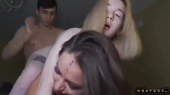 Threesome With Two Girls For The First Time