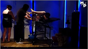 Mistress Sandra And One Of Her Slaves Fisting The Ass Of Marcus Pollack