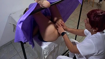 Exam Causes Patient To Writhe And Orgasm In The Gynecologists Office With Gabi Sweetcouplestories And Victor Sweetcouplestories