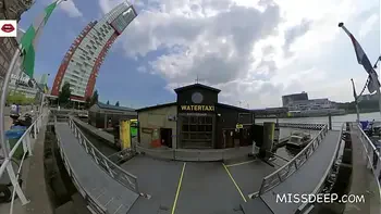 ALMOST CAUGHT! Old people walked by while BLACK DUDE fucks me IN HIS CAR: Chrystal Sinn  (FULL SCENE)- MISSDEEP.com