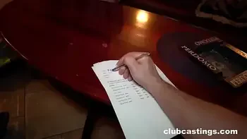 Taylee’s interview at a strip club