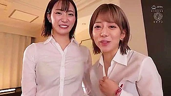 He makes her perform cunnilingus, puts on a strap-on and gives her a blowjob before inserting it.