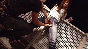 Young Married Japanese Woman Fucks Two Men And Husband Cuckold Gets Horny