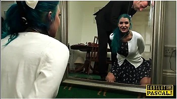 Alexxa Vice In British Sub Analized In Interracial Threeway