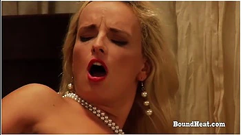 Lesbian Mistress Orgasming From Deep Strapon Penetration With Slave