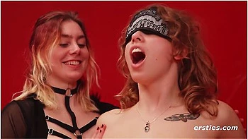 Brunette Babe In Liliths Sexual Fantasy - 2 Babes Have Fun Subduing The Obedient Lilith [ Of 3]