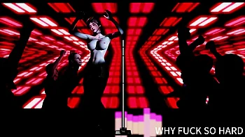 3D Horny Slut Asian Whore Wearing Lingerie Got Fucked