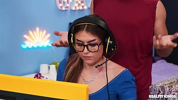 Lena Love In Kai Pulls Out His Fat Cock And Lets Her Gfs Friend Ride Him