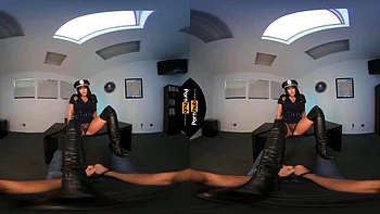 Angela Cop: Big Tits, Vr  Virtual Reality VR Porn