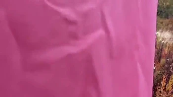 Drain Water On The Apple Garden