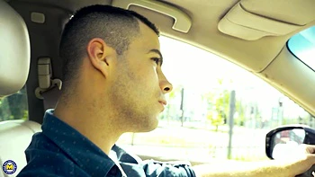 Mature Hitchhicker Gets Fucked In The Ass