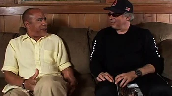 The big titted model lets an old guy use her body