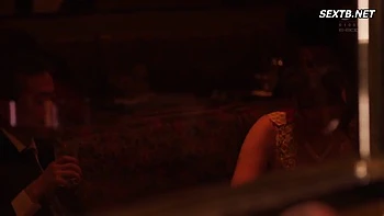 When Stepmothers Not Around... Big Tits Hostess Repeatedly Made To Cum