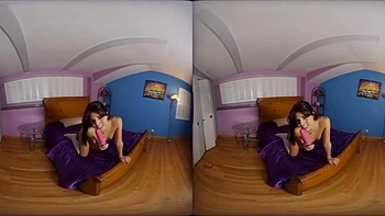 Garden Fun: Blowjob, Cowgirl  Babe VR Porn