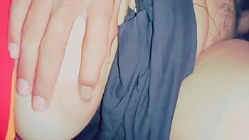 Seeing My Legs, My Thick Penis Stands Up, The Village Gives A Big Penis Between Pearly Thighs While In A Desi Look - Thick Legs