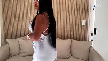 Hotwife Sparkes In Her First Porn Casting With A Gigantic Manstick An With Leyne Rodriguez