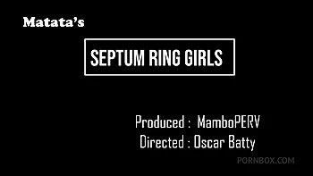 Septum Ring Girls #1: Pale Skin Brazilian Juh Mushroom & Caroleta