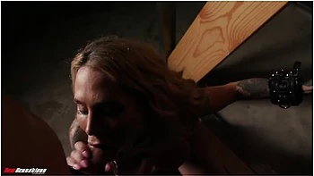 Blonde Big Tit Milf Bombshell Gets Fucked In The Ass Hard With Sarah Jessie And Vince Karter