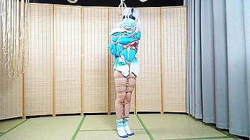 Gura Cosplay Bondage