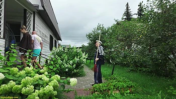 Horny Old Man Licking My Skinny Girlfriend