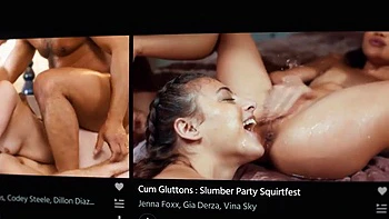 NURU MASSAGE - New Masseuse Gal Ritchie Fucks With Her Former Coach During Hot NURU Massage: Porn