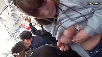 20 Japanese Ladies Getting The Buttcheeks Spread And Fucked Ona Train