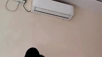 Indian Desi Girl In White Tites With Her Boyfriend On Bed