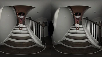 Khloesweet Has A Moment Of Fun On The Stair