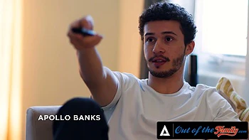 OUT OF THE FAMILY - My Stepson Caught Me Fucking His Crush And It Turns Into Hot Threesome