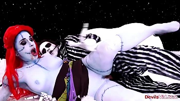 Sexy Joanna Angel in A nightmare before Christmas XXX parody
