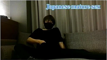 Married Woman Mature Woman Full Body Black Tights Extreme Vibrator Masturbation