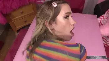 BadDaddyPOV - Small Tits Teen Khloe Kapri Needs Step Dad's Dick