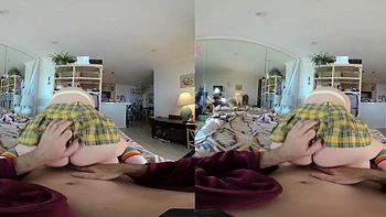 Big Booty Stepdaughter Bounces On Stepdaddys Cock Until It Explodes