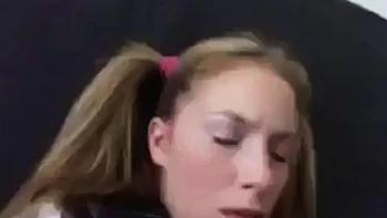 SKINNY LITTLE BABE LOVES TO GET FUCKED: Blowjob, Doggy  Cowgirl Porn