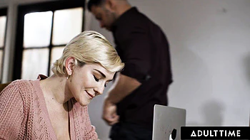 ADULT TIME - Skye Blue Fucks Bestie's Cheating Fiancee To Cure His Cold Feet!